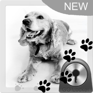 Cute Dog Theme for GO Locker.apk 3.0