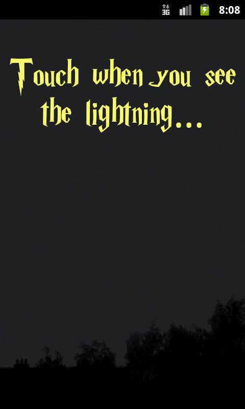 Android application Lightning Locator (Pro) screenshort