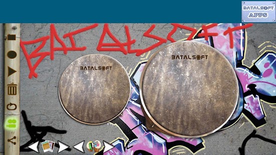 Captura de pantalla de la aplicacion Android Bongo Drums