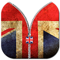 UK Flag Zipper Screen Lock Apk