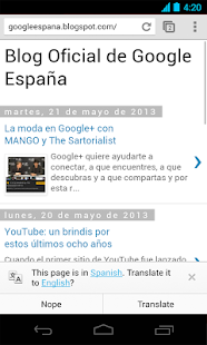 Chrome Browser - Google - screenshot thumbnail
