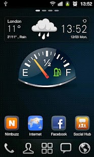 Free Download Gauge Battery Widget APK for Android