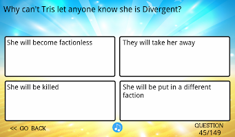 Ultimate Divergent Trivia APK Ảnh chụp màn hình #15