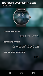 Free Bokeh Watch Face APK for PC