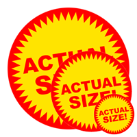 actual size!