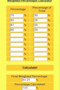 How to get Weighted Percentages Calculato 1.1 apk for pc