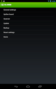 Dr.Web Anti-virus Life license - screenshot thumbnail