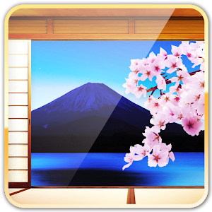 Fuji and Sakura Live　Wallpaper LOGO-APP點子