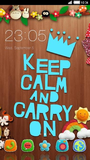 Keep Calm and Carry on テーマ