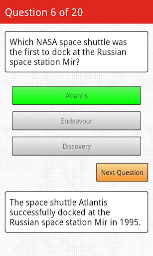 【免費教育App】Space Trivia-APP點子