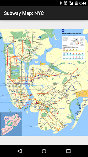 Subway Map: NYC -- No Ads