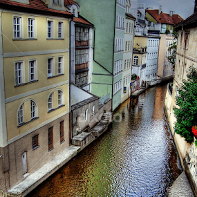 Colorful Street by Gabi Fulcher - City,  Street & Park Street Scenes