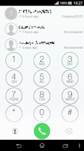 exDialer i7.1 Light theme