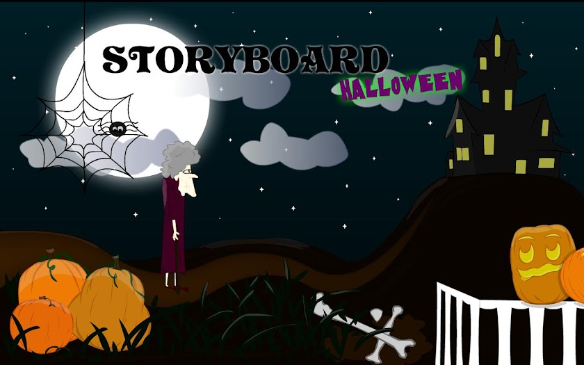 Storyboard Halloween Screen 1