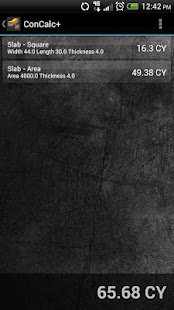 Lastest ConCalc+ - Concrete Calculator APK for Android