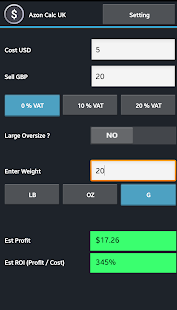 Azon Calc UK - FREE Screenshots 0