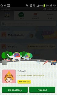 Lastest kakaotalk theme hello bangkok APK for Android