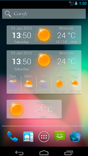 Weather Widget MIUI style Screenshots 0
