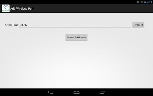 ADB Wireless Port