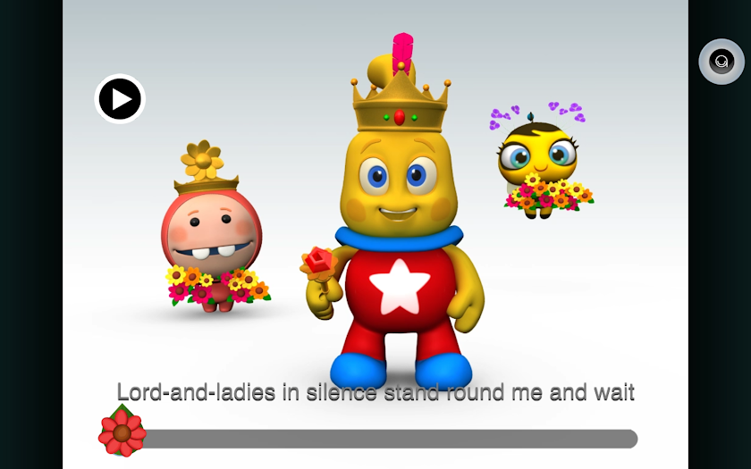 Read Along: Baby King Story Screen 2