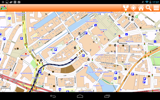 【免費旅遊App】Hamburg Offline mappa Map-APP點子