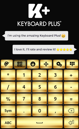 免費下載個人化APP|Gold Glow Keyboard Theme app開箱文|APP開箱王
