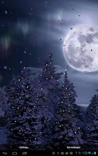 Snowfall Live Wallpaper - screenshot thumbnail
