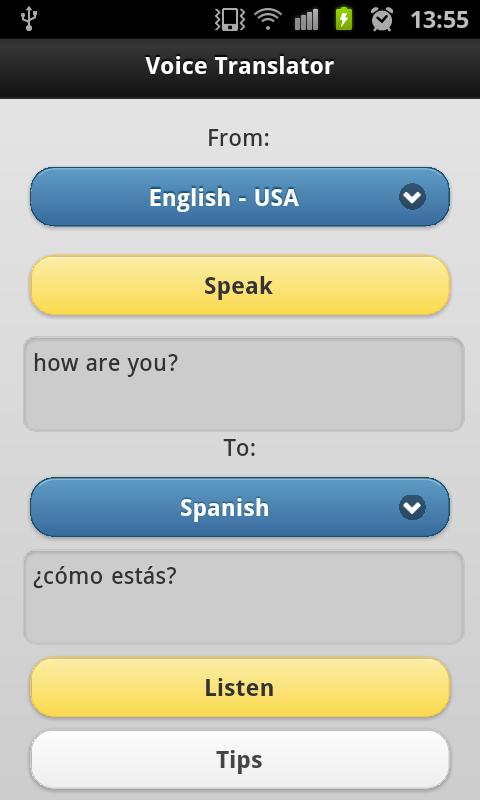 Voice Translator Pro Screen 2