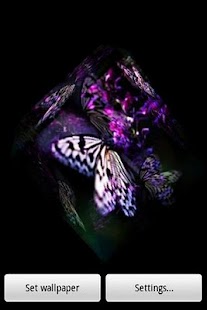 Free 3D Butterfly and flower APK for Android