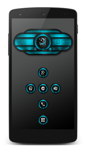 【免費個人化App】SC 161 v3 Black Teal-APP點子