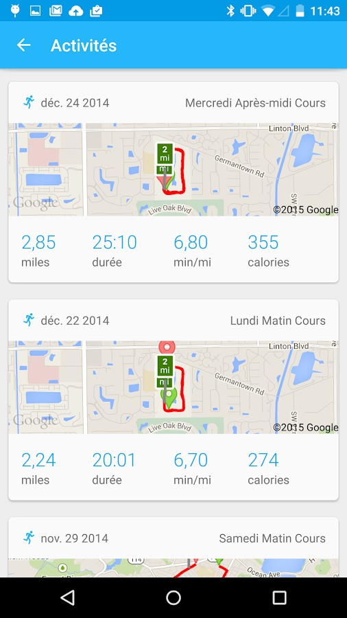 RunKeeper GPS Courir Marcher Applications Android sur Google Play