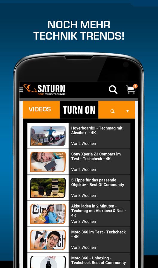 Saturn Deutschland Screen 3