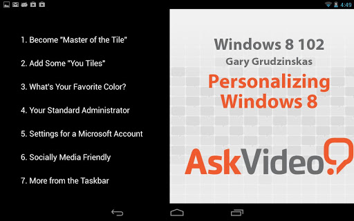 【免費生產應用App】Windows 8 102 - Personalizing-APP點子