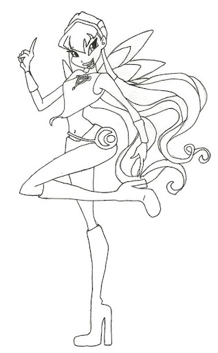 Winx Coloring Game Kids Club