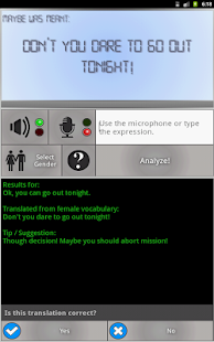 Genderslator Screenshots 0