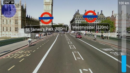 Android application Tube AR screenshort
