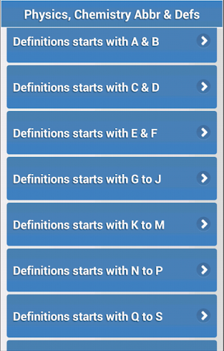 Physics Chemistry Abr Defs