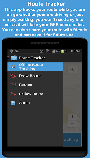 Offline Route Tracker