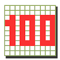 100 squares calc -time attack- logo