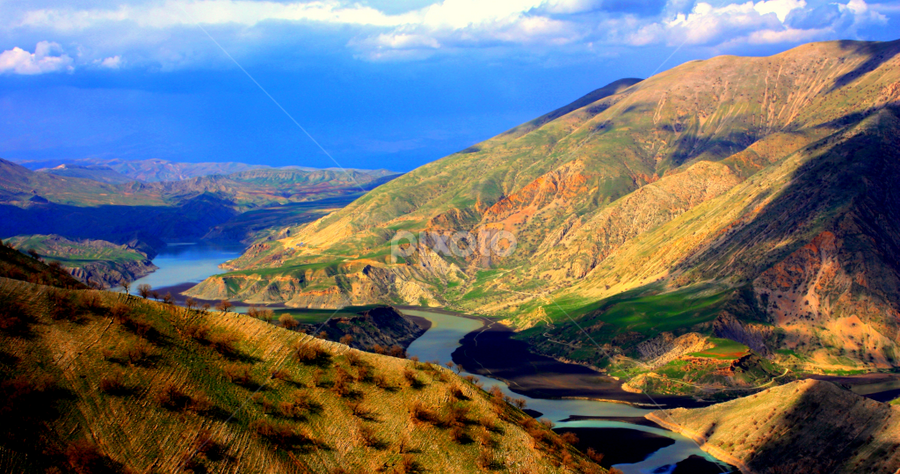Serpentine River by Adnan Mirani - Landscapes Mountains & Hills