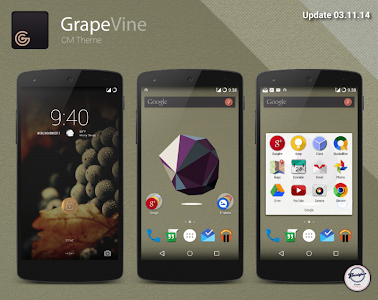Screenshot GrapeVine - CM Theme v03