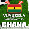 GHANA VUVUZELA and ANTHEM! logo