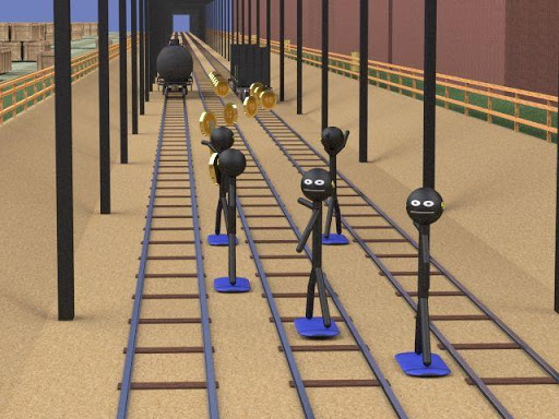 Stickman Subway Runners 3D