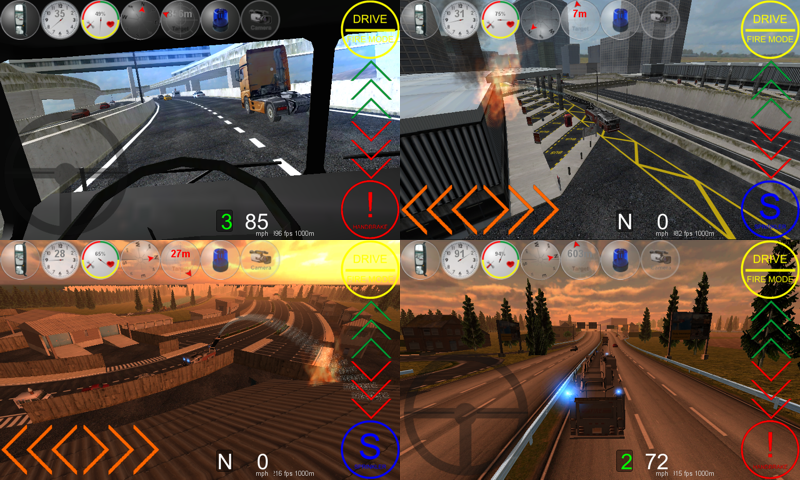 Duty Driver Firetruck FULL Screen 3