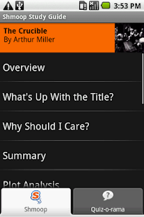 The Crucible: Shmoop Guide