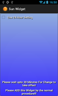 Sun Widget Sunrise Sunset Screenshots 1