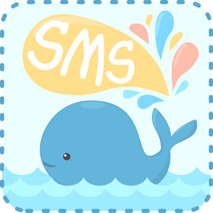 GO SMS Pro Whale ThemeEX -  apps