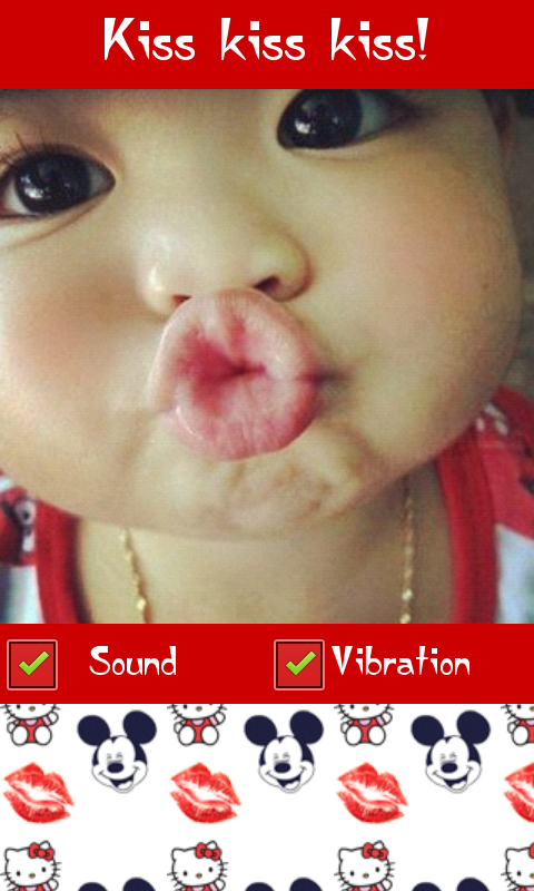 description give lots of kisses to cute babies cute babies talk to you ...