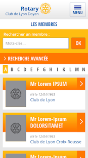 Rotary Club Lyon Doyen Screenshots 1