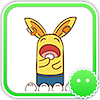 Stickey Yellow Rabbit
